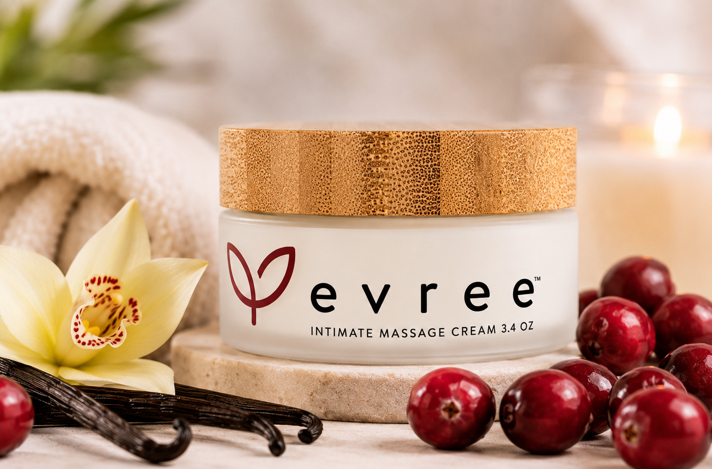 evree - Intimate Massage Cream 3.4oz